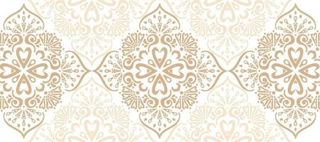 abstract Arabisch decoratie patroon achtergrond behang vector