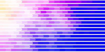 lichtroze, blauwe vectorachtergrond met lijnen. vector