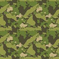 inspiratie camouflage naadloos patroon vector