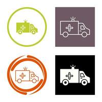 ambulance vector pictogram