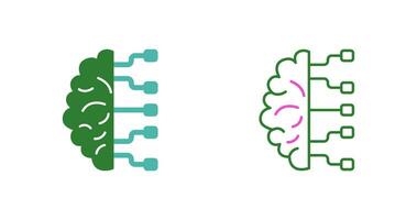 hersenen vector pictogram