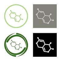 molecuul vector pictogram