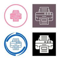 printer vector pictogram