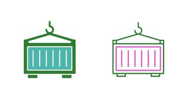 container vector pictogram