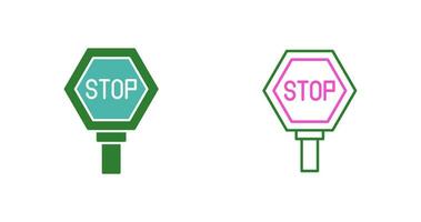 stopbord vector pictogram