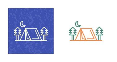 tent vector pictogram