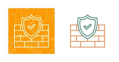 firewall vector pictogram