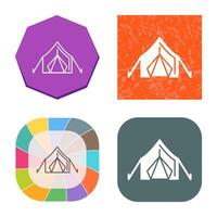 tent vector pictogram