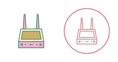 uniek router vector icoon