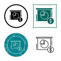 cirkeldiagram vector pictogram