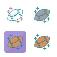 rugby vector pictogram