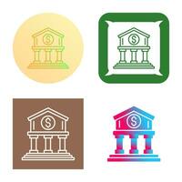 bank vector pictogram