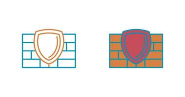 firewall vector pictogram