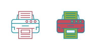 printer vector pictogram