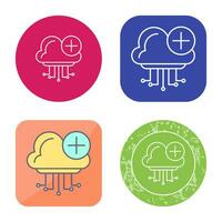 cloud computing vector icon