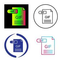 gif vector icoon