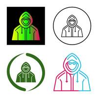 hacker vector pictogram