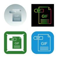 gif vector icoon