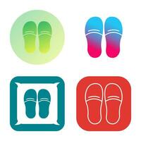 slippers vector icoon