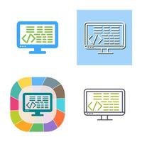 codering vector pictogram