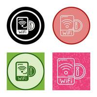 Wifi signaal vector icoon