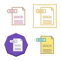 docx vector icoon