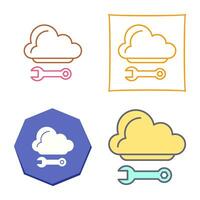 cloud computing vector icon