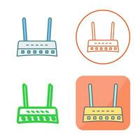 router vector pictogram