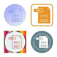 sys vector icoon