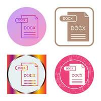 docx vector icoon