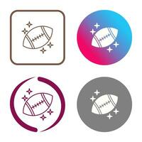 rugby vector pictogram