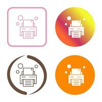 printer vector pictogram