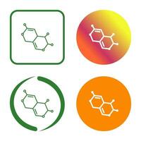 molecuul vector pictogram