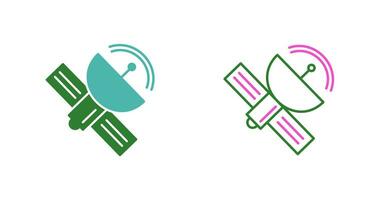 satelliet vector pictogram