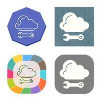 cloud computing vector icon