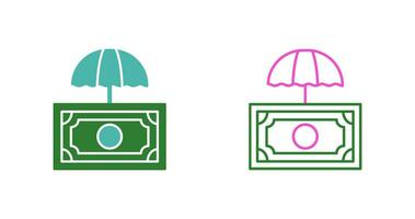 paraplu vector pictogram