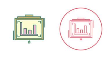 presentatie vector pictogram