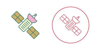 satelliet vector pictogram