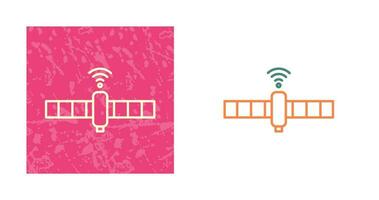 uniek satelliet vector icoon