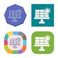 zonne-energie vector pictogram