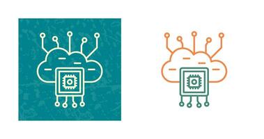 cloud computing vector icon