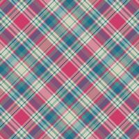 tartan geruit patroon met textuur en natuurkleur. vector