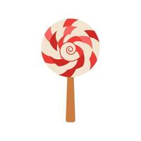 Kerstmis lolly, speelgoed, ornament voor de boom. winter vakantie element. vector