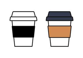vector koffie kop illustratie