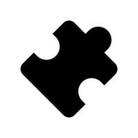 puzzel icoon vector symbool ontwerp illustratie