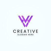 elegant brief v logo icoon vector concept inspiraties