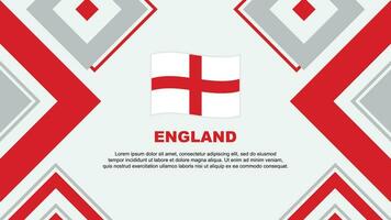 Engeland vlag abstract achtergrond ontwerp sjabloon. Engeland onafhankelijkheid dag banier behang vector illustratie. Engeland onafhankelijkheid dag