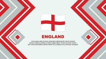 Engeland vlag abstract achtergrond ontwerp sjabloon. Engeland onafhankelijkheid dag banier behang vector illustratie. Engeland ontwerp