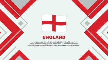 Engeland vlag abstract achtergrond ontwerp sjabloon. Engeland onafhankelijkheid dag banier behang vector illustratie. Engeland illustratie