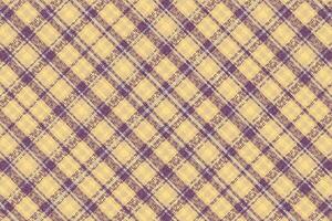 tartan geruite patroon met textuur en retro kleur. vector